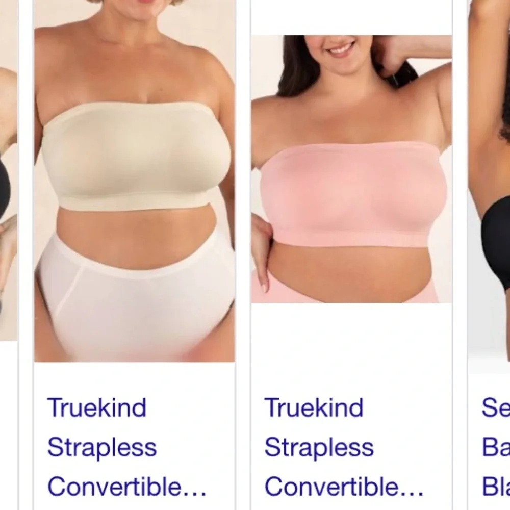 Convertible Strapless Bandeau Bra - NWT